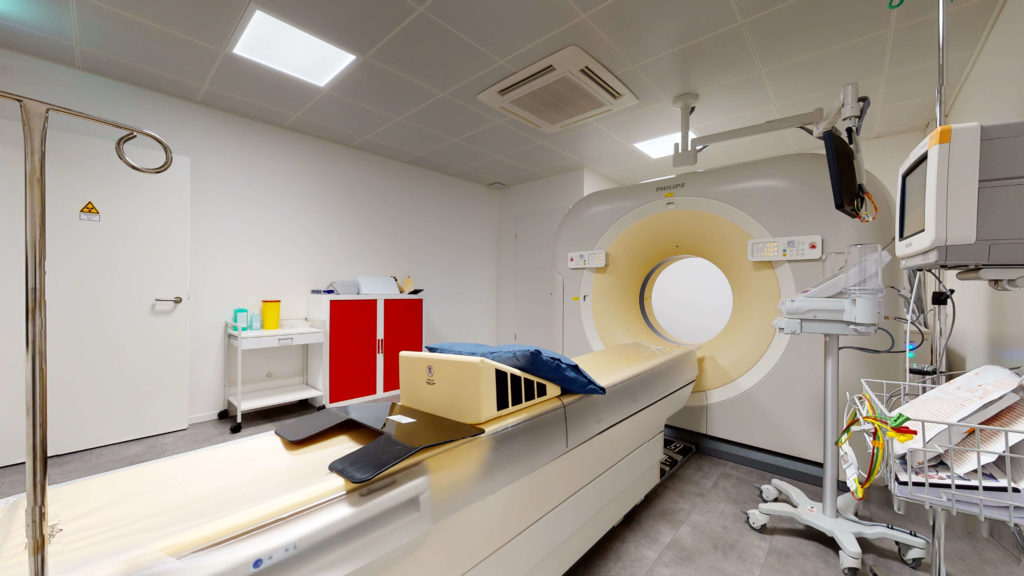 CT Scanner Philips Ingenuity 128 avec logiciel d'optimisation de la dose au patient